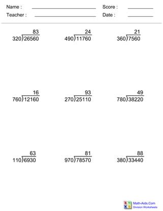 DIVISIONES CON PUNTO DECIMAL PDF