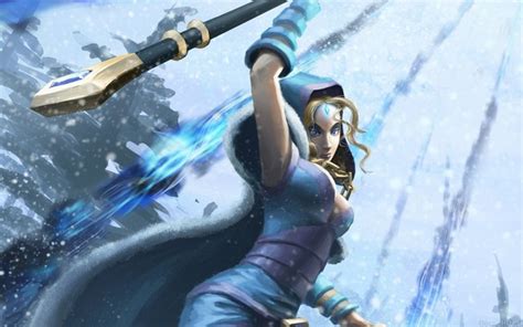 Dota 2 Crystal Maiden Snowdrop