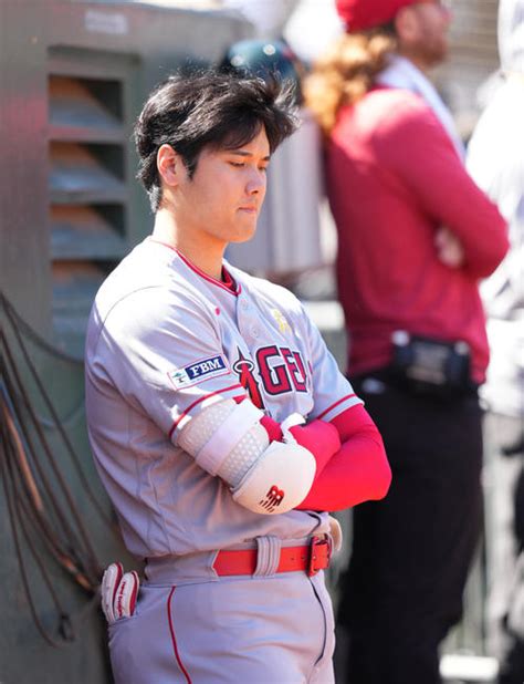 大谷翔平、3戦連続でスタメン外れる「出場できると自信を持っているようだったが」ネビン監督 Mlb 日刊スポーツ