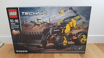 Lego Technic Le Tractopelle Volvo Concept Zeux Jeu Gar On Et Fille