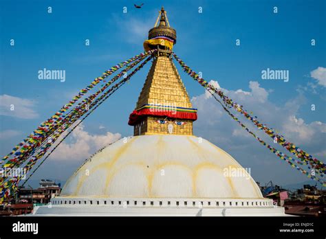 Boudhanath Stupa in Kathmandu Stock Photo - Alamy