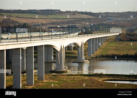 Medway Bridge In Kent England Stock Photo Alamy