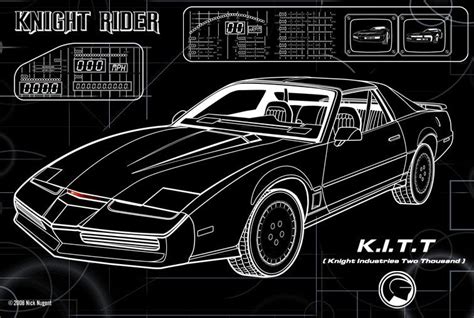 Knight Rider Kitt Coloring Pages - Richard McNary's Coloring Pages