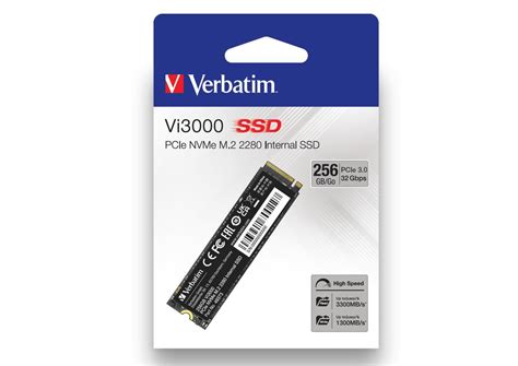 Verbatim Ssd Vi Internal Pcie Nvme M Ssd Gb W R Mb S