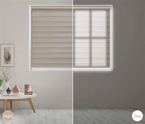 Day And Night Dual Layered Zebra Roller Blind Zebra Blinds Shades Cassette Blinds And Shades