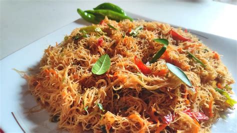 Singapore Style Vermicelli Fried Rice Ll How To Make Homemade