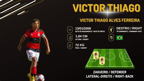 Victor Thiago Zagueiro Lateral Direito Melhores Momentos 2023 YouTube