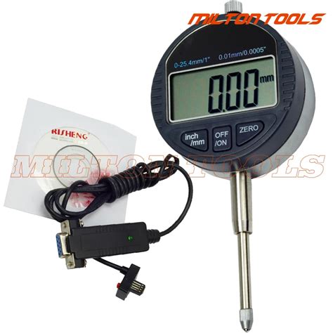 25 4mm 0 01mm Micron Electronic Indicator Digital Dial Indicator With