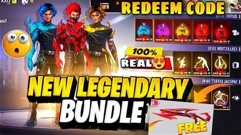 FREE FIRE LIVE EVO M1014 EVO BUNDLE REDEEM CODE GIVEAWAY TODAY YouTube