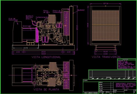 Diesel Generator Dwg Block For Autocad • Designs Cad Uk