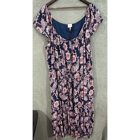 Knox Rose Dresses Knox Rose Womens Dress 4xpurple Maxi Floral