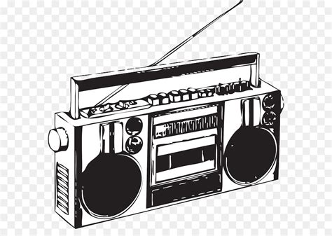 Boombox Silhouette