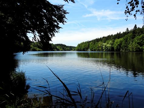 landscape   natural lake  image