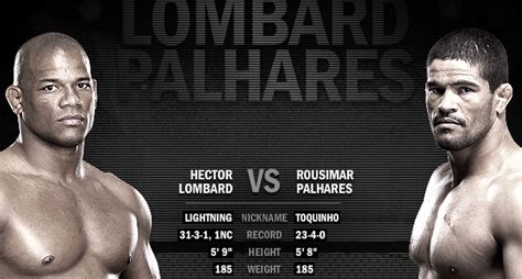 Lombard vs. Palhares Odds - Palhares vs. Lombard Fight Prediction