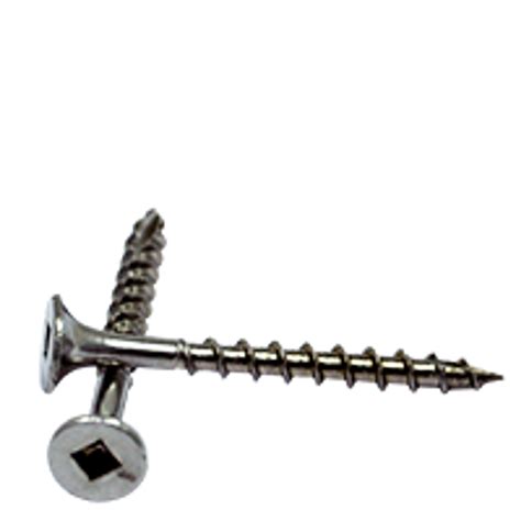 10 8x3 Stainless Steel 316 Square Bugle Head Deck Screws Drywall Screw Type 17 1200 Bulk