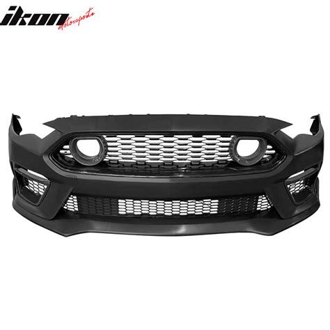 Buy Best Ford Mustang 2021 Mach 1 Style Front Bumper Cover Led Grille