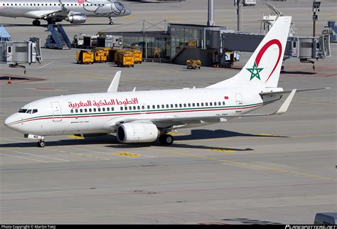 CN RNV Royal Air Maroc Boeing 737 7B6 WL Photo By Martin Tietz ID