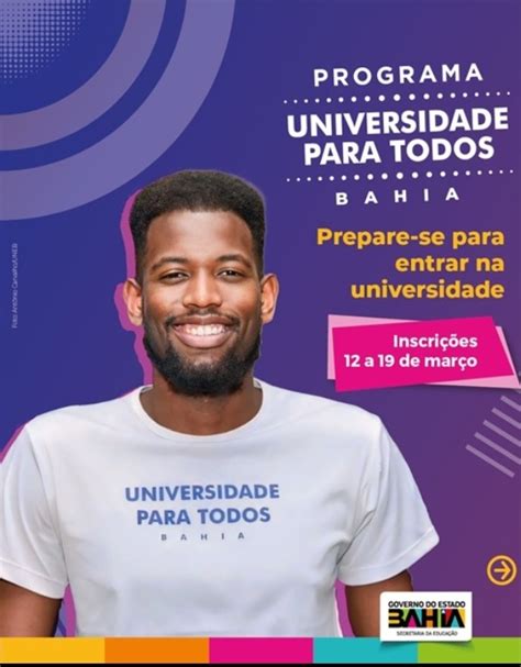 Programa Universidade Para Todos Inscreve At O Dia De Mar O