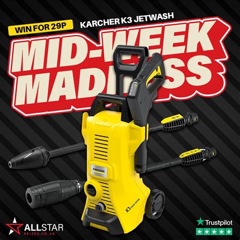 Karcher K Jet Wash All Star Prizes