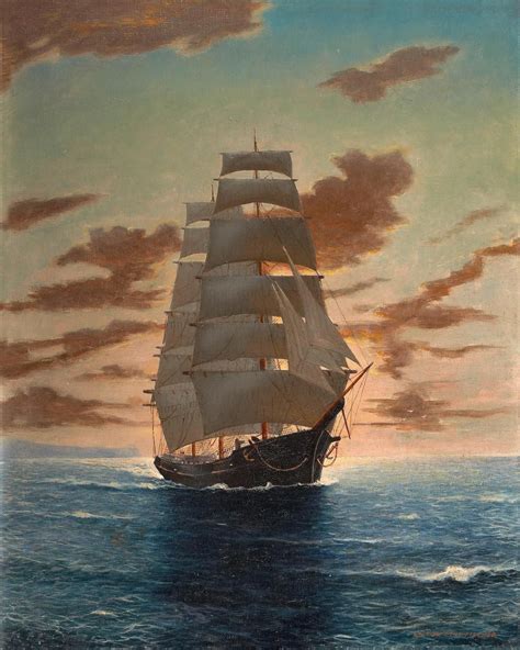 Ilustração Tall ships art Old sailing ships Sailing ships