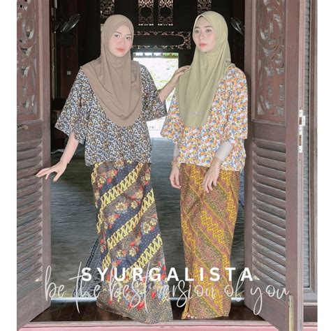 BAJU KURUNG KEDAH SET OPAH Shopee Malaysia