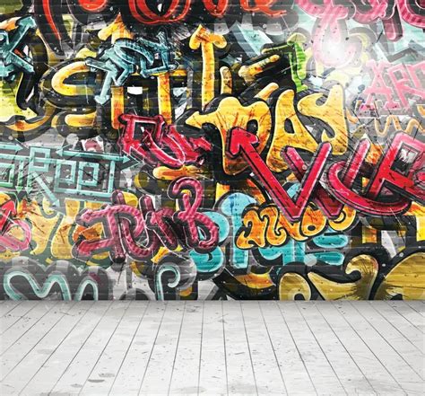 Wall Mural Photo Wallpaper Art paint, paint e graffiti Nr. u56045 | Uwalls