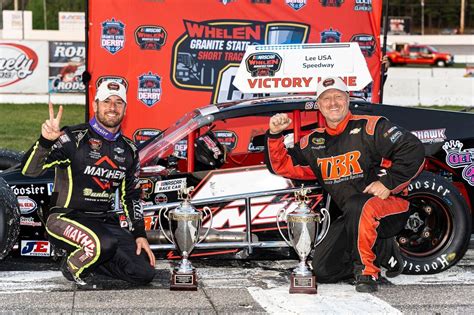 Tbr On Top Of Nascar Whelen Mod Owners Standings With Two Races