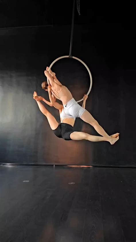 Aerial Strap Doubles In 2024 Aerial Dance Aerial Silks Aerial Hoop