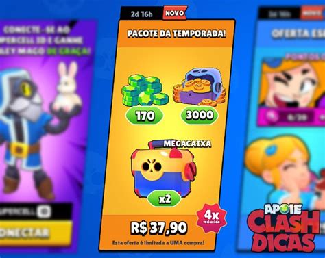 Nova Oferta Na Loja Pacote De Temporada ImperdÍvel Brawl Stars Dicas