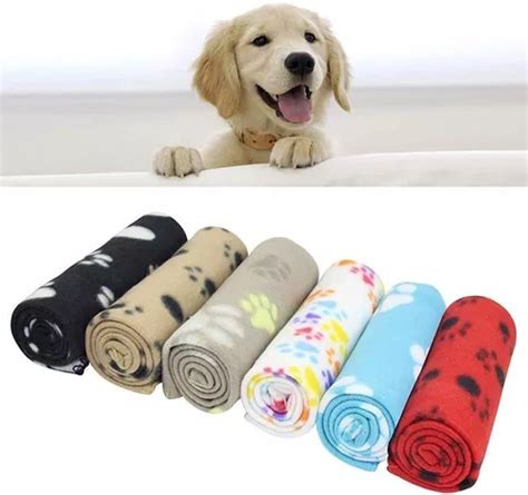 Pack 3 Mantas De Polar De 60x90cm Para Perros Mascotas Cuotas sin interés