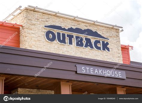 Outback Steakhouse Exterior And Sign — Stock Editorial Photo © Wolterke 150468240