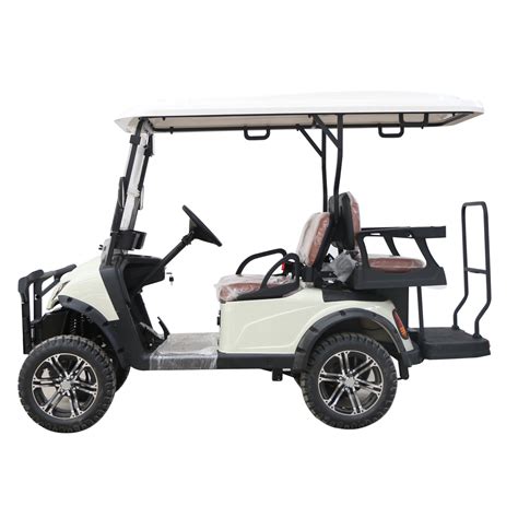 4-Seater Electric Lifted Golf Cart – Marlin Golf Cart