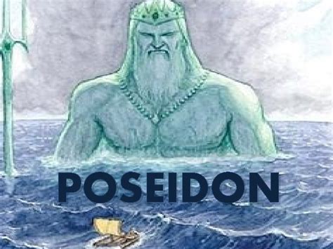 POSEIDON Poseidon son of Cronus and Rhea was