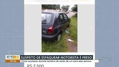 Gazeta Meio Dia Suspeito de esfaquear motorista é preso Globoplay