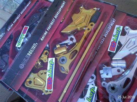 Jual Step Underbone NUI SATO 4 VIXION OLD NEW NVA NVL R15 150 ORI DEPAN