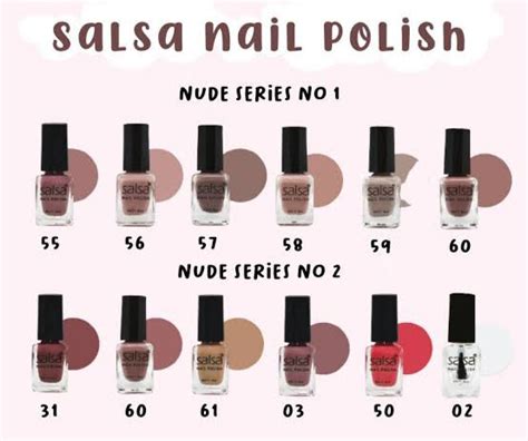 Kutek Salsa Nude No 02 Lazada Indonesia