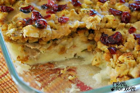 Thanksgiving Dinner Casserole | AllFreeCasseroleRecipes.com