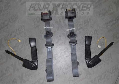 Coppia Cinture Di Sicurezza Anteriori Starter Land Rover Freelander