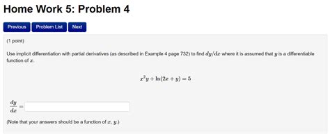 Solved Use Implicit Differentiation With Partial Derivatives