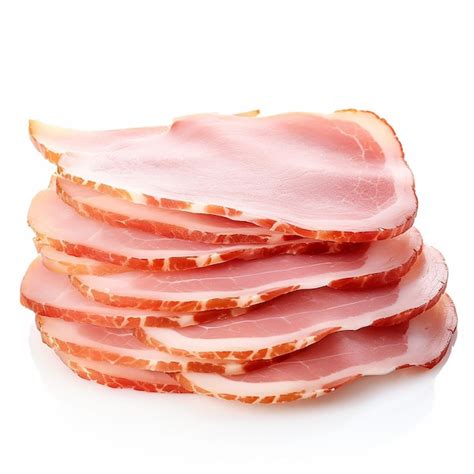 Premium AI Image | Delicious Deli Ham Slices