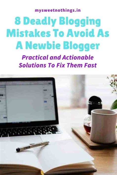 Byha Part 7 8 Deadly Blogging Mistakes To Avoid As A Newbie Blogger