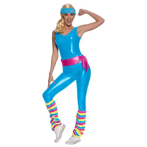 Workout Barbie Costume Exercise Barbie Party Delights