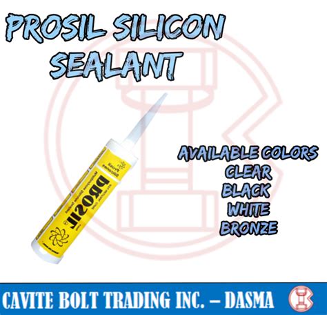 Prosil Silicone Sealant Sealing And Bonding Application Lazada Ph