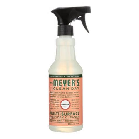 Mrs Meyer S Clean Day Multi Surface Everyday Cleaner Geranium