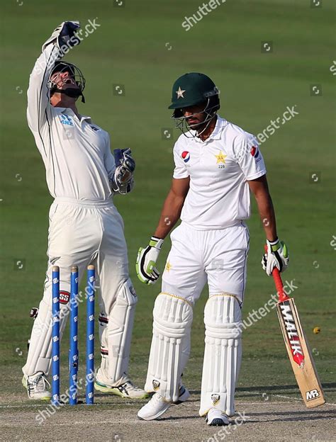 Bj Watling Hassan Ali New Zealands Editorial Stock Photo Stock Image