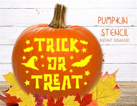 Printable Trick or Treat Pumpkin Stencils - Mom. Wife. Busy Life.