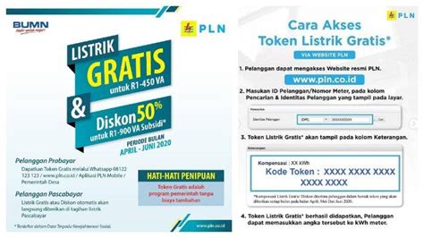 Cara Mendapatkan Token Listrik Gratis PLN Mei 2020 Lengkap Untuk