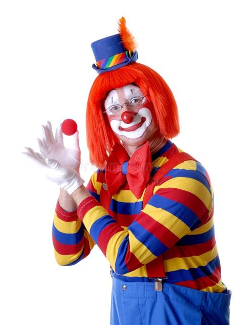 Circus Clown Stock Image Image Of Parties Rubber Grinning 1577923