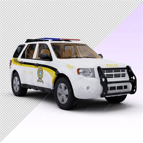 Premium PSD | Suv sheriff car