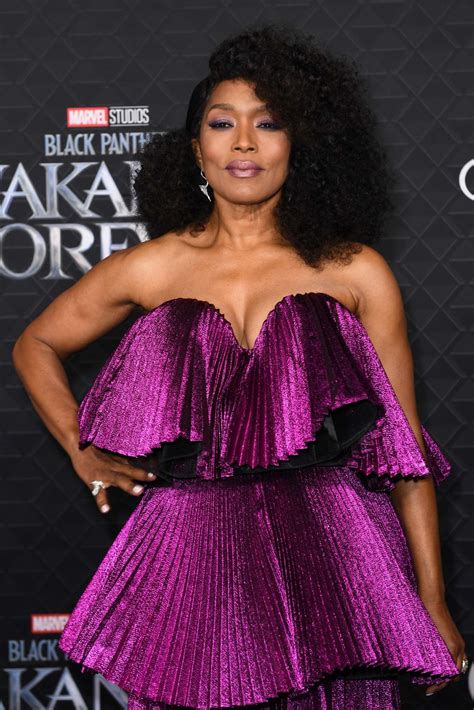 ANGELA BASSETT at Black Panther: Wakanda Forever Premiere in Los ...